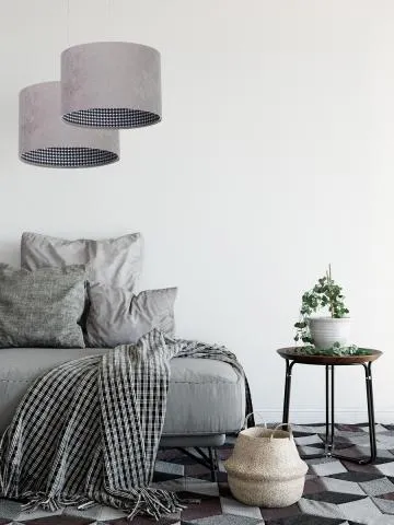 Lampa wisząca HOME 30 szara