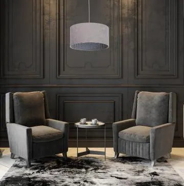 Lampa wisząca HOME 40 szara