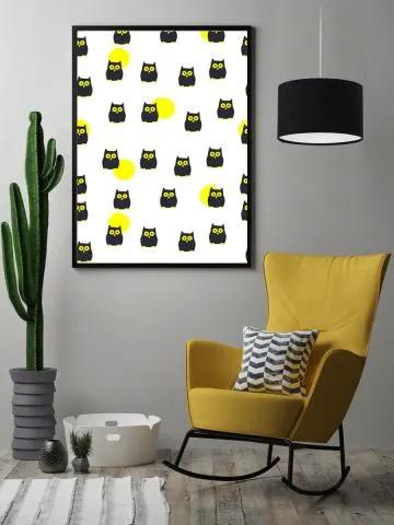 Lampa wisząca HOME 30 czarna/biała
