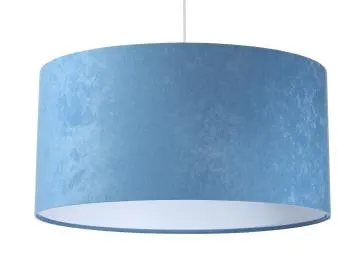 Lampa wisząca HOME 30 błękitna/biała