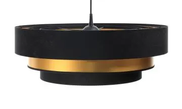 Lampa wisząca TRIO MIX czarna/złota