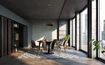 Lampa wisząca TRIO MIX grafitowa/brązowa/złota
