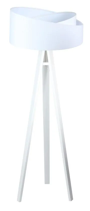 Lampa stojąca GEMSTONE biała