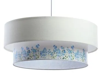 Lampa wisząca DOUBLE FLOWER 50 biała