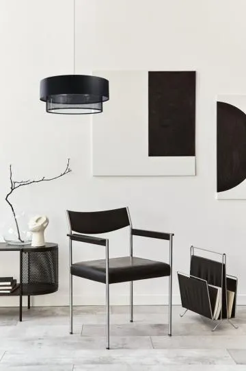Lampa wisząca DOUBLE NET 40 czarna