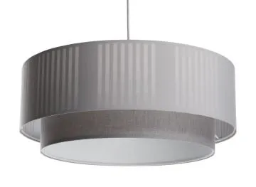 Lampa wisząca DUO LAMI LINE 50x20 szara