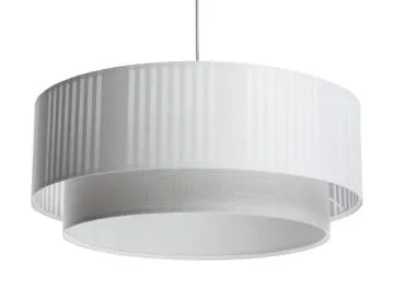 Lampa wisząca DUO LAMI LINE 40x16 biała