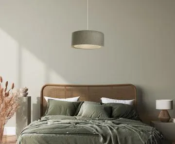 Lampa wisząca ERUTAN DOUBLE 40 zielona