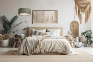 Lampa wisząca ERUTAN RATTAN 40 zielona