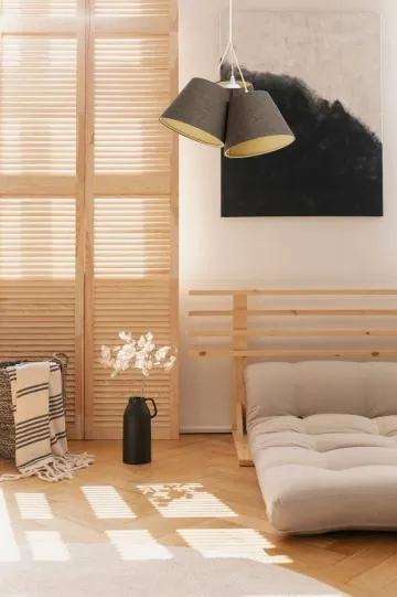 Lampa wisząca ENTURO TRIO szara