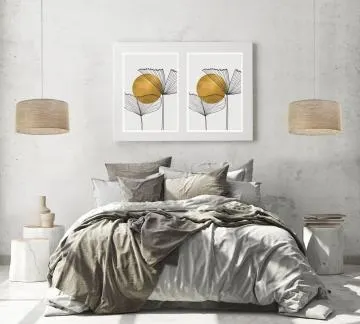 Lampa wisząca NATURAL BAMBOO 60 beżowa