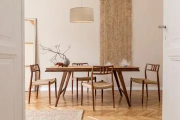 Lampa wisząca NATURAL REED 40 beżowa
