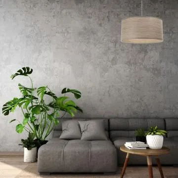 Lampa wisząca NATURAL FIBER 40 ciemnobeżowa