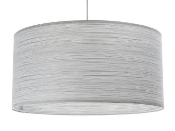 Lampa wisząca NATURAL SILVER 40 jasnoszara