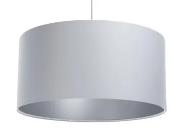 Lampa wisząca MODERN 60 szara/srebrna