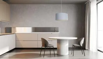 Lampa wisząca MODERN 40 szara/kremowa