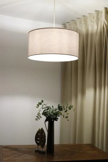Lampa wisząca LEN LIGHT 70 jasno beżowa