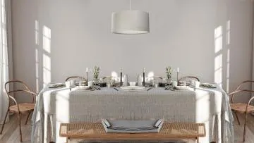 Lampa wisząca LEN LIGHT 208-60 beżowa