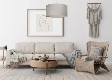 Lampa wisząca LEN LIGHT 209-60 beżowa