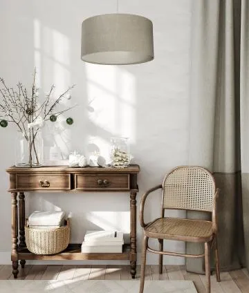 Lampa wisząca LEN LIGHT 210-40 ciemno beżowa