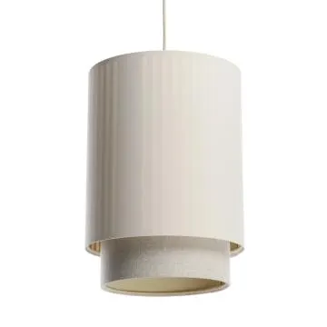 Lampa wisząca DUO LAMI LINE 25 kremowa