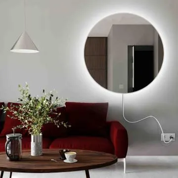 Lustro okrągłe RUBINO ELECTRIC 50 z oświetleniem LED