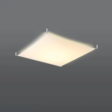 Plafon LUNA 2 tkaninowy biały