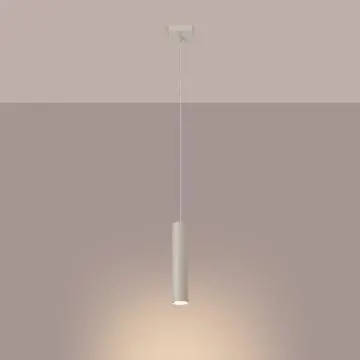 Lampa wisząca LAGOS 1 beżowa