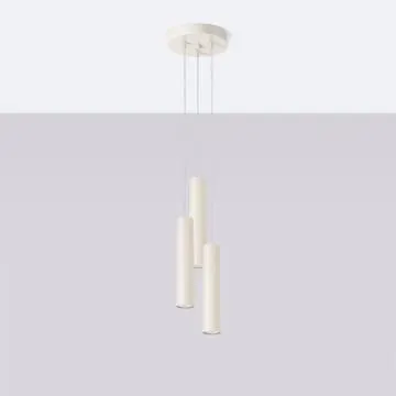 Lampa wisząca LAGOS 3P beżowa