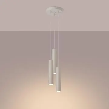 Lampa wisząca LAGOS 3P beżowa