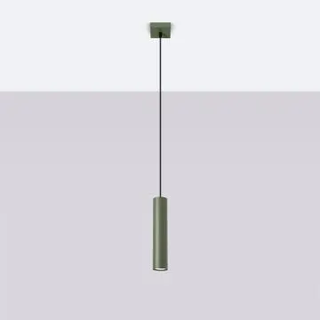 Lampa wisząca LAGOS 1 zielona oliwka