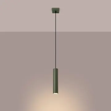Lampa wisząca LAGOS 1 zielona oliwka