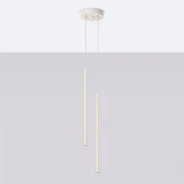 Lampa wisząca PASTELO 2 beżowa