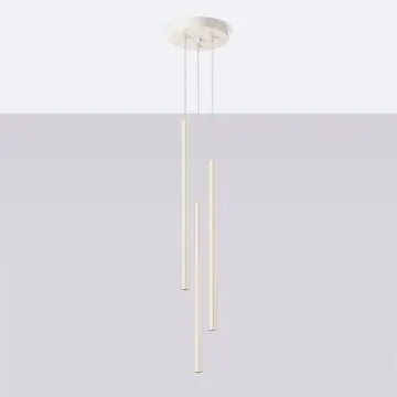 Lampa wisząca PASTELO 3P beżowa