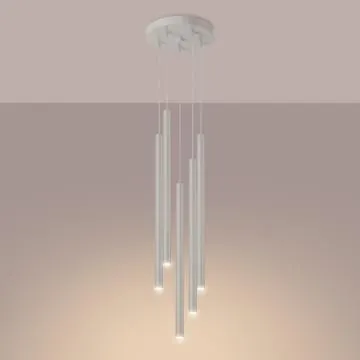 Lampa wisząca PASTELO 5P beżowa