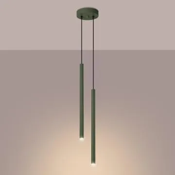 Lampa wisząca PASTELO 2 zielona oliwka