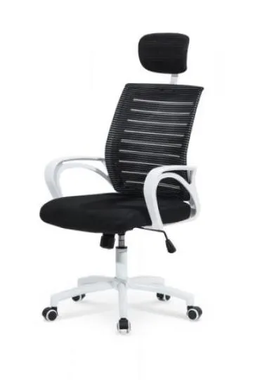 Fotel biurowy SOCKET czarny/biały