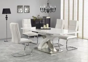 Stół SANDOR 2 160(220)x90 biały rozkładany