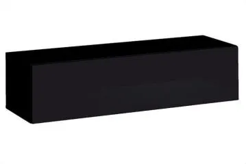 Szafka RTV2 SWITCH 120 czarny połysk