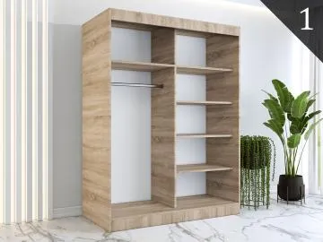 Korpus szafy MODUO COMFORT 150 dąb sonoma