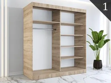 Korpus szafy MODUO COMFORT 180 dąb sonoma