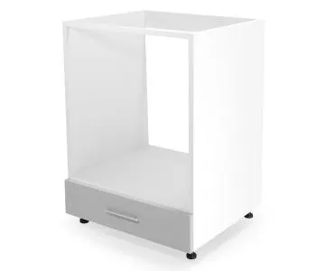 Szafka pod piekarnik 60 VENTO DP-60/82 jasnoszary połysk