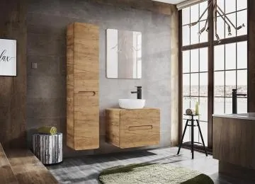Szafka pod umywalkę nablatową ARUBA CRAFT 828 60cm dąb craft