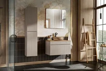 Szafka pod umywalkę ICONIC CASHMERE 82 80cm beżowa