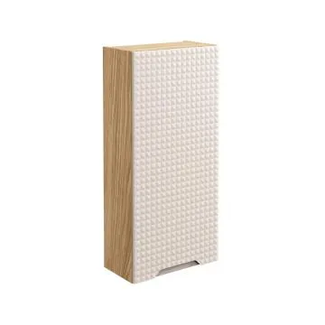 Szafka łazienkowa LUXOR BEIGE 83-35-1D 35cm dąb olejowany/beżowa