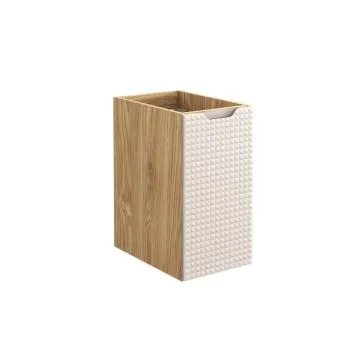 Szafka łazienkowa LUXOR BEIGE 81-30-1D 30cm dąb olejowany/beżowa