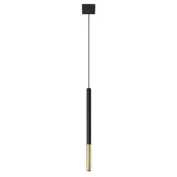 Lampa wisząca MOZAICA 1 czarny/złoto