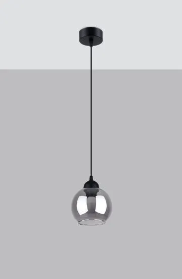 Lampa wisząca ALINO 1 czarna