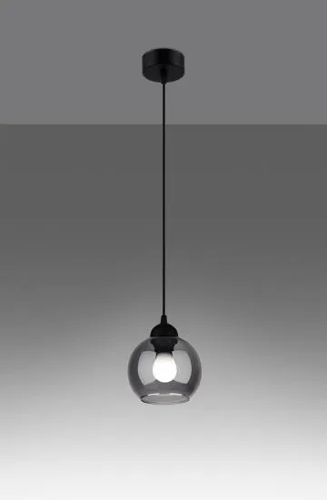 Lampa wisząca ALINO 1 czarna