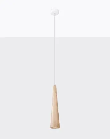 Lampa wisząca SULA 1 drewniana